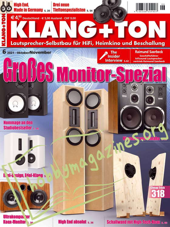 Klang+Ton - Oktober/November 2021