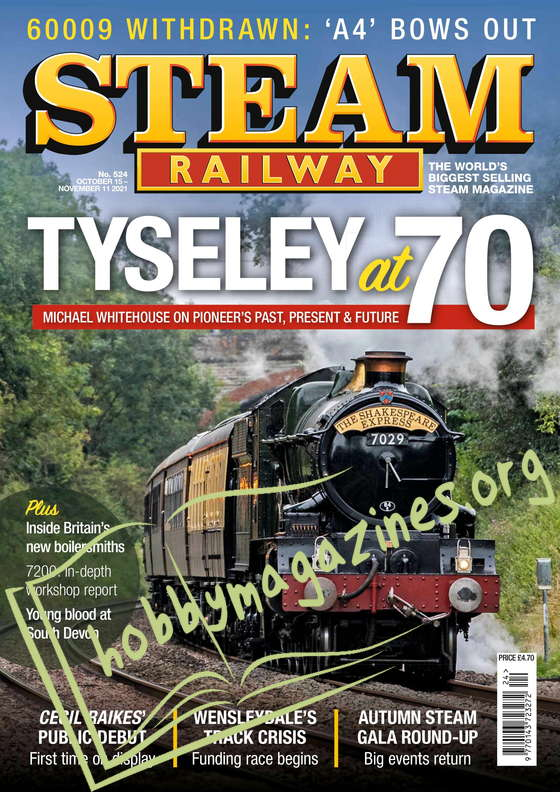 Steam Railway – 15 October 2021