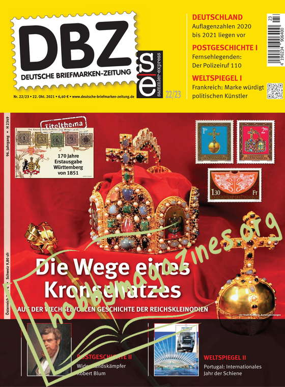 Deutsche Briefmarken-Zeitung – 22 Oktober 2021