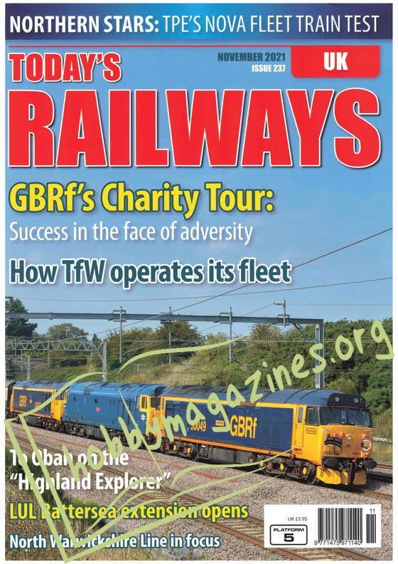 Today's Railways UK - November 2021 