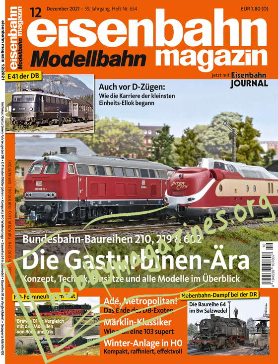 Eisenbahn Magazin - Dezember 2021