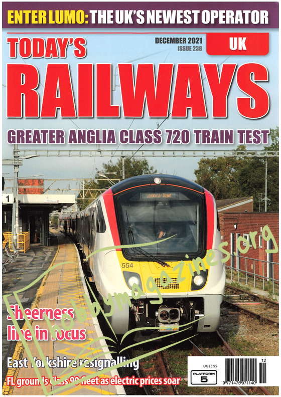 Today's Railways UK - December 2021