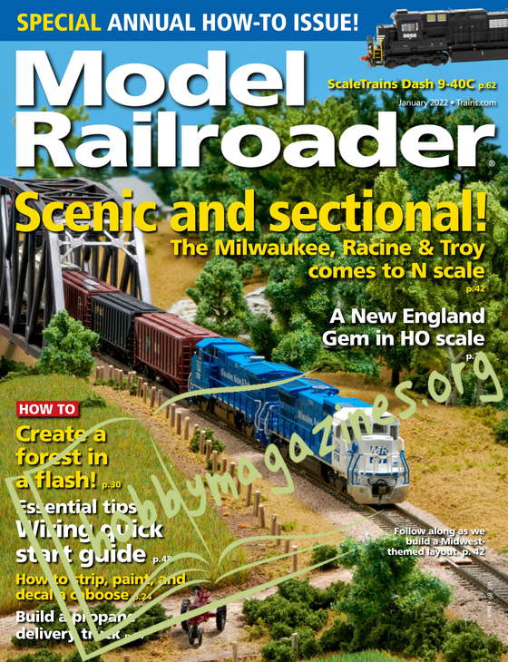 Model Railroader - January 2022
