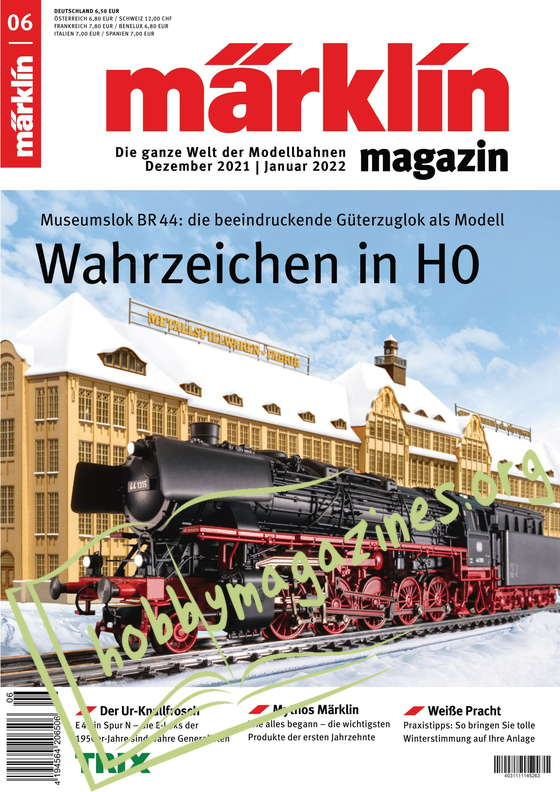 Märklin Magazin - Dezember/January 2022