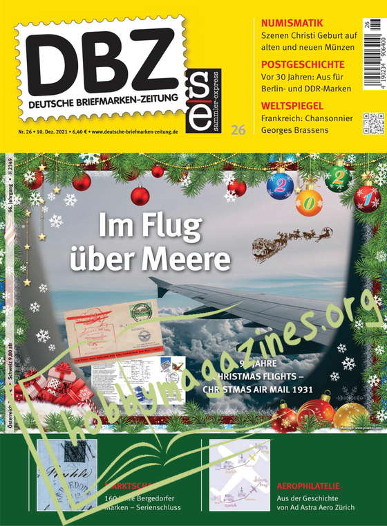 Deutsche Briefmarken-Zeitung – 10.Dezember 2021