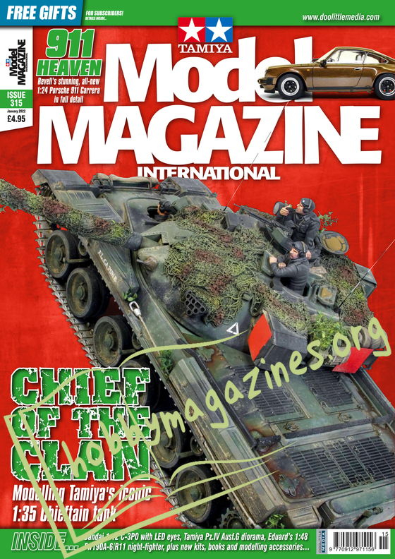 Tamiya Model Magazine - January 2022 