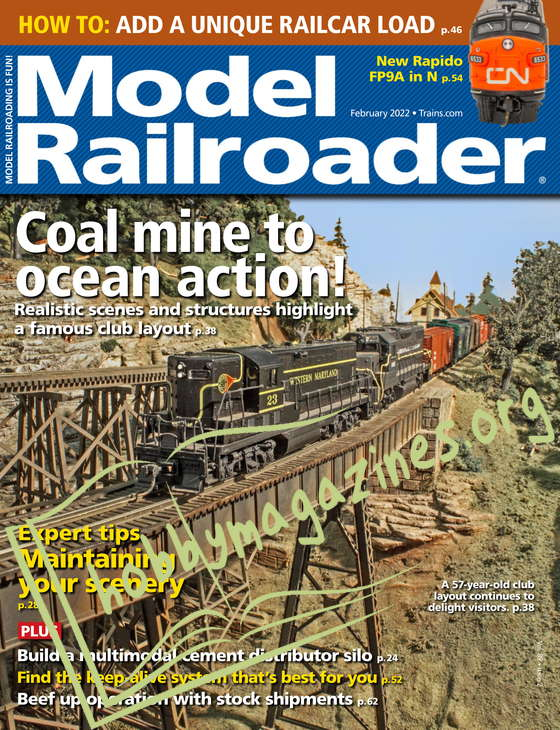 Model Railroader - February 2022 