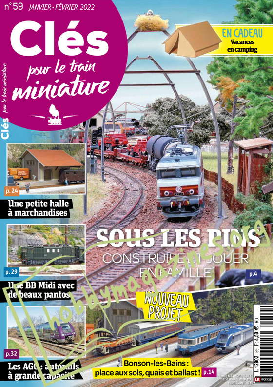 Clés pour le train miniature - Janvier/Février 2022