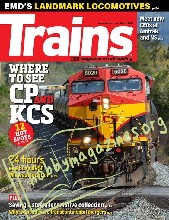 Trains - March 2022