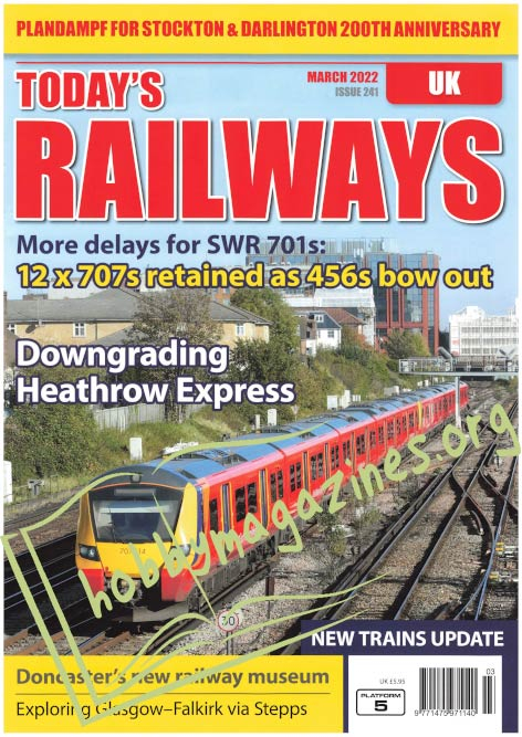 Today's Railways UK - March 2022 