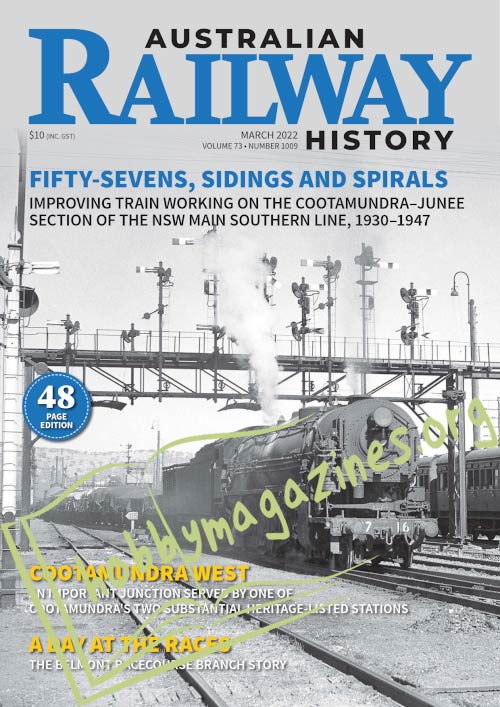 Australian Railway History - March 2022