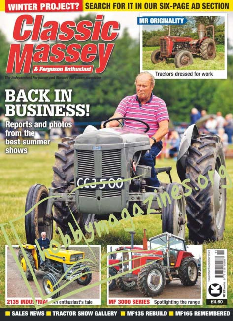 Classic Massey & Ferguson Enthusiast – November/December 2021