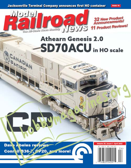 Model Railroad News - April 2022 