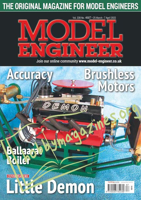 Model Engineer 25 March-7 April 2022