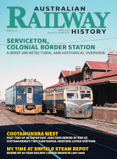Australian Railway History - April 2022