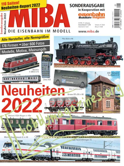 MIBA Sonderausgabe Neuheiten 2022