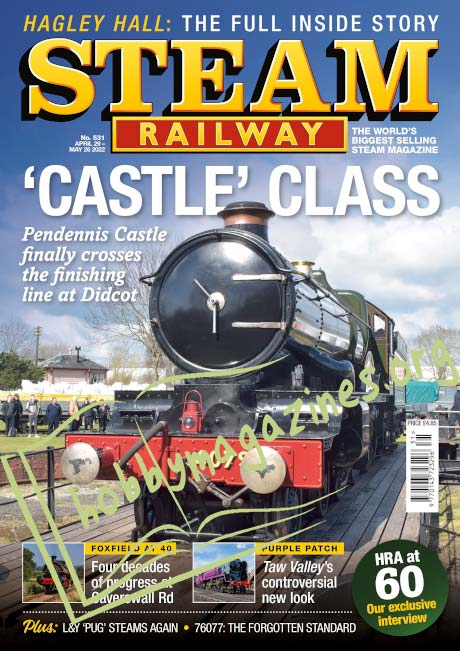 Steam Railway - April 29-May 26, 2022