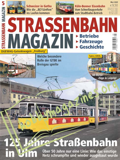 Strassenbahn Magazin - Mai 2022