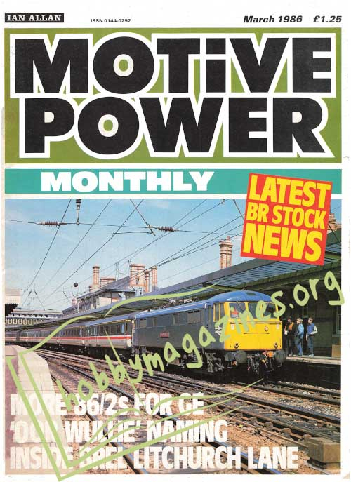 Motive Power Monthly Issue 3 March 1986 