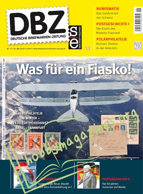 Deutsche Briefmarken-Zeitung – 16. Mai 2022 