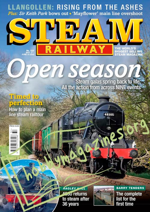 Steam Railway - May 27-June 23 2022 