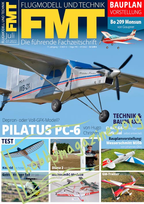 Flugmodell und Technik - Juli 2022