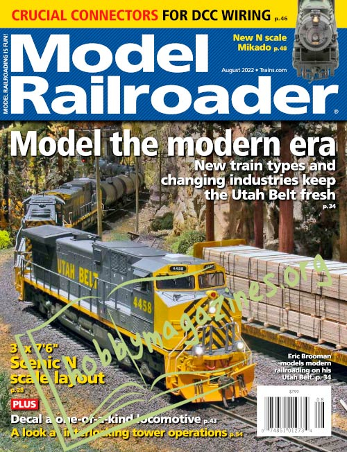 Model Railroader - August 2022