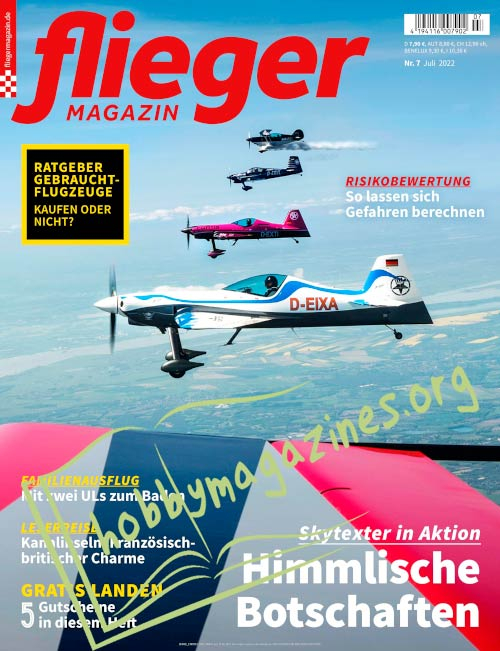 Fliegermagazin - Juli 2022