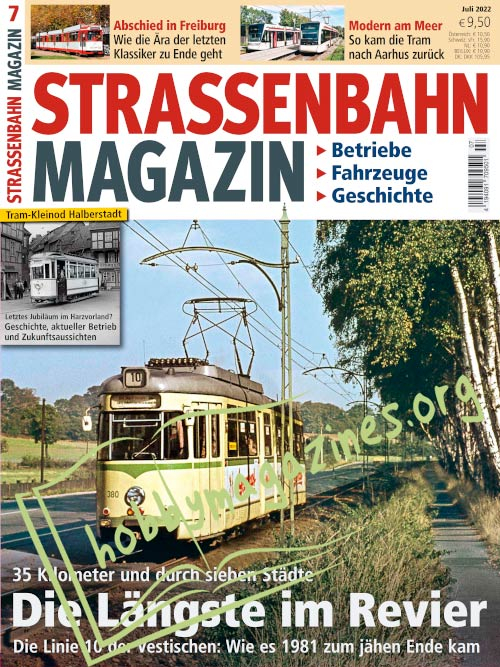 Strassenbahn Magazin - Juli 2022 