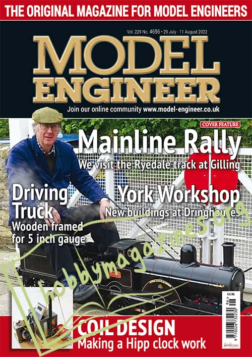 Model Engineer - 29 july 2022