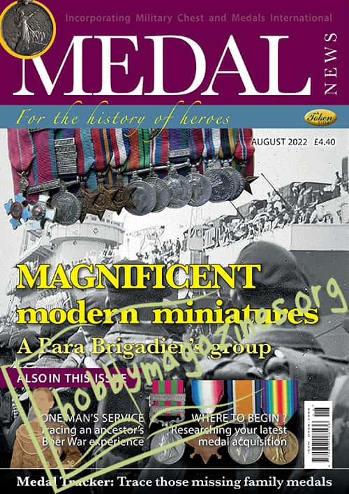 Medal News – August 2022