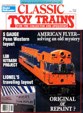 Classic Toy Trains Vol.1 No 3 Fall 1988