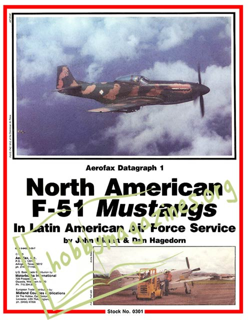 Aerofax Datagraph 1: North American F-51 Mustangs