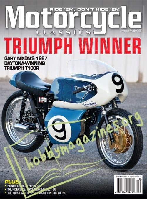 Motorcycle Classics - September 2022
