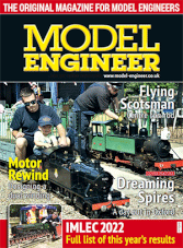 Model Engineer 26 August-8 September 2022