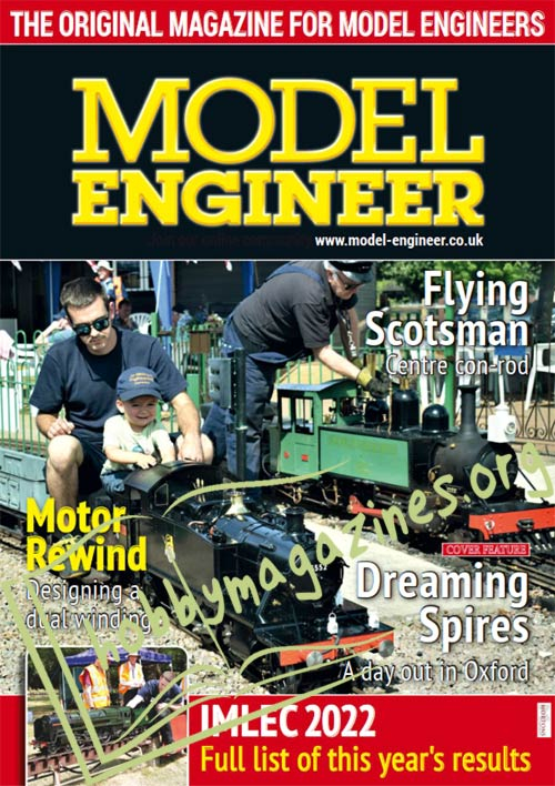 Model Engineer 26 August-8 September 2022