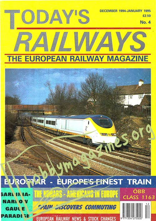 Todays Railways Europe Issue 004 December 1994 January 1995