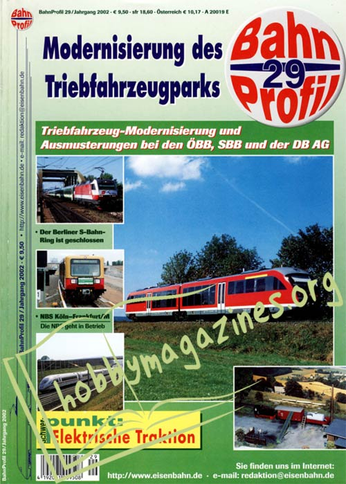 BahnProfil - Modernisierung des Triebfahrzeugparks
