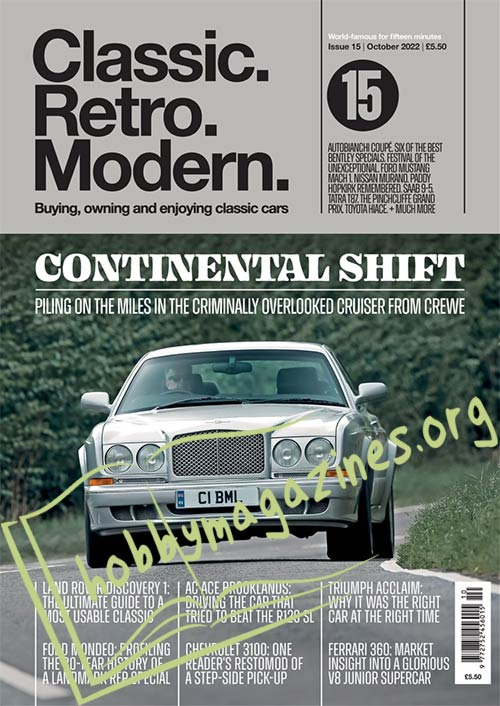 Classic.Retro.Modern. - October 2022