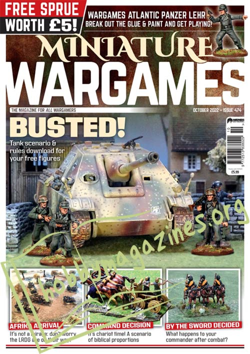 Miniature Wargames – October 2022 