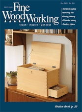 Fine Woodworking - November/December 2022