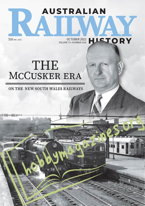Australian Railway History - October 2022