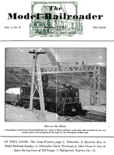 Model Railroader Vol.1 No.6 June 1934