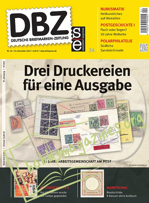 Deutsche Briefmarken-Zeitung – 14. November 2022