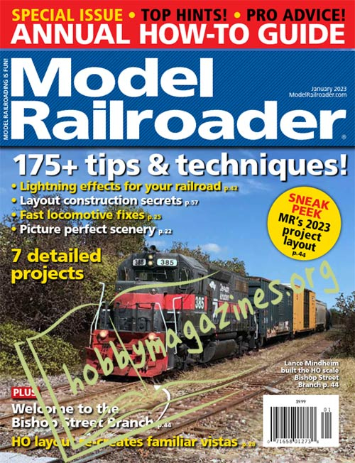 Model Railroader - January 2023 