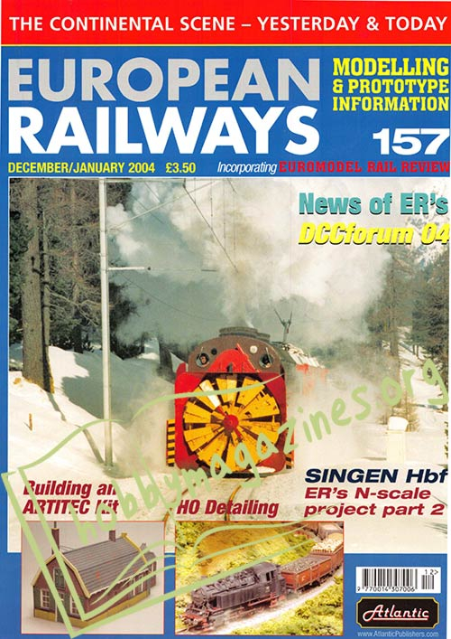 European Railways Issue 157 December January  2003 