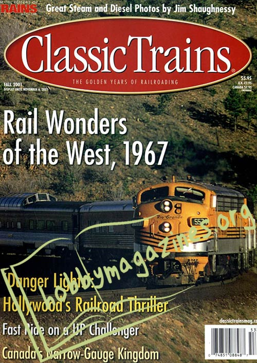 Classic Trains Fall 2001 Volume 2 Number 3 