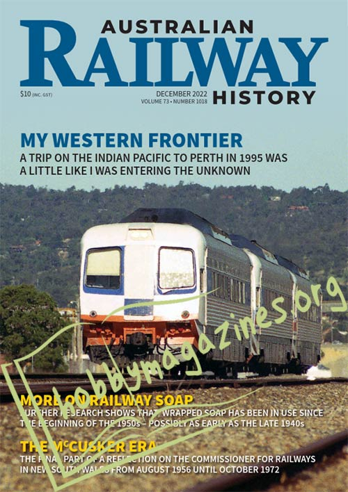 Australian Railway History - December 2022