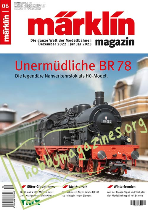 Märklin magazin – Dezember/Januar 2023