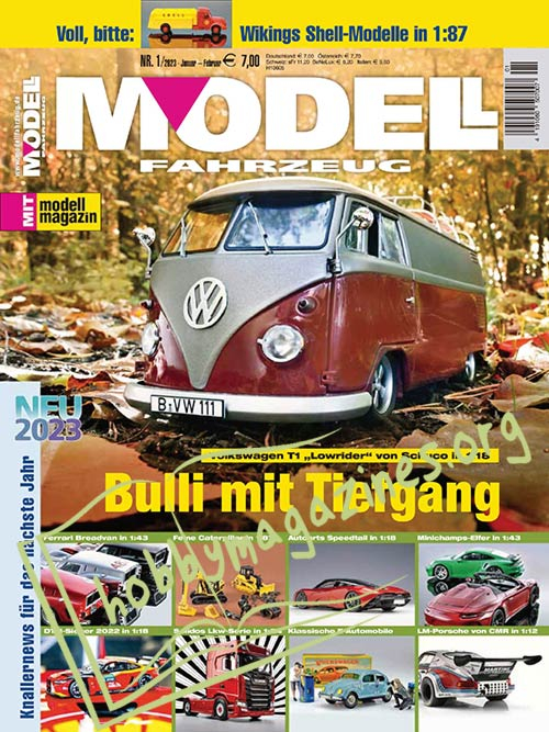 Model Fahrzeug - Januar/Februar 2023